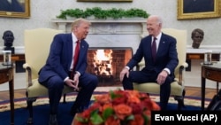 Дональд Трамп и Джо Байден