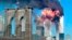 A September 11, 2001 file photo New York City World Trade Center attacks