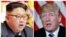 Ким Чен Ын и Дональд Трамп (коллаж)