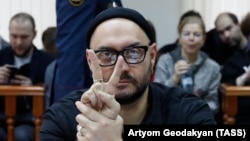 Кирилл Серебренников на заседании суда 4 декабря 2017 года