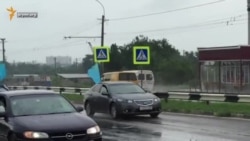 Автопробег с крымскотатарскими флагами Автопробег с крымскотатарскими флагами