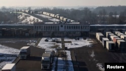 Пограничный переход Козловичи между Белоруссией и Польшей