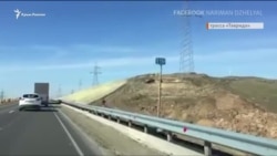 В Крыму вдоль трассы «Таврида» «позеленели» склоны (видео) В Крыму вдоль трассы «Таврида» «позеленели» склоны (видео)