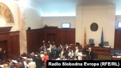 В парламенте Македонии