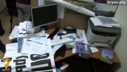 Меджліс після обшуку російських силовиків Меджліс після обшуку російських силовиків