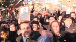 Əsgər ölümlərinə qarşı etiraz aksiyasından videogörüntülər Əsgər ölümlərinə qarşı etiraz aksiyasından videogörüntülər