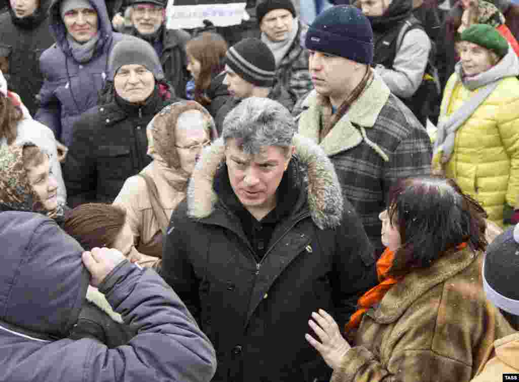 Митинг протеста в Ярославле в 2014 году против отмены прямых выборов мэров.  