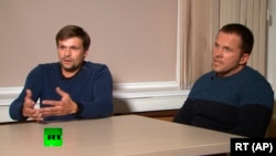 «Руслан Боширов» и «Александр Петров»