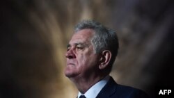 Recent comments by Serbian President Tomislav Nikolic have not helped soothe the volatile atmosphere in the Balkans (file photo).