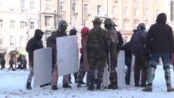 Тренировка защитников Майдана Тренировка защитников Майдана