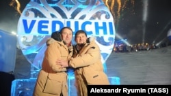 Бизнесмен Руслан Байсаров и глава Чечни Рамзан Кадыров, архивное фото
