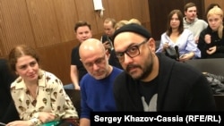 Апфельбаум, Малобродский и Серебренников в суде