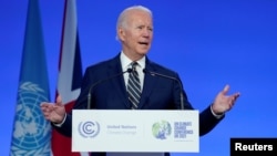Джо Байден на саммите ООН по изменению климата, Глазго, 2 ноября 2021 года