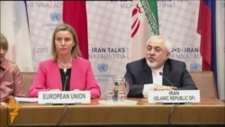 EU, Iranian Negotiators Welcome "Historic" Nuclear Deal EU, Iranian Negotiators Welcome "Historic" Nuclear Deal