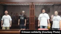 Суд над фигурантами алуштинского «дела Хизб ут-Тахрир». Ростов-на-Дону, Россия, август 2021 года