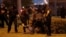 Задержание одного из участников акции протеста в Минске