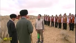 Turkmen President Campaigns In Akhal Province Turkmen President Campaigns In Akhal Province