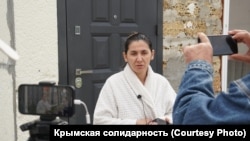 Жена Наримана Джеляла Левиза. Первомайское, 4 сентября 2021 года