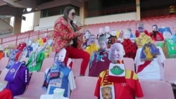 Cardboard Cutouts Join Belarusian Fans In Europe's Only Active Soccer League Cardboard Cutouts Join Belarusian Fans In Europe's Only Active Soccer League