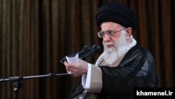 Iranian Supreme Leader Ali Khameni in Tehran on July 21, 2018.