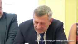 Чийгоз зачитал обращение политузника Владимира Балуха на встрече с президентом Украины (видео) Чийгоз зачитал обращение политузника Владимира Балуха на встрече с президентом Украины (видео)