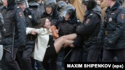 Задержания на акции 26 марта в Москве