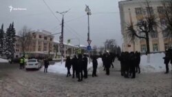Корреспондент "Idel.Реалии" задержана во время шествия в Чебоксарах 23 января Корреспондент "Idel.Реалии" задержана во время шествия в Чебоксарах 23 января