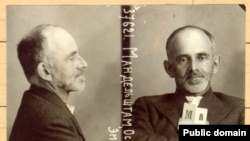 Осип Мандельштам. Тюремная фотография из следственного дела.