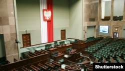 Зал заседаний польского Сейма