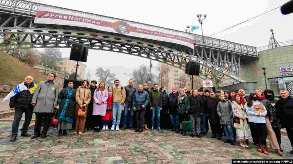 Учасники акції на підтримку політичних в'язнів Кремля