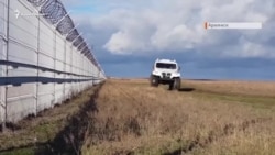 ФСБ России показала стену на въезде в Крым (видео) ФСБ России показала стену на въезде в Крым (видео)
