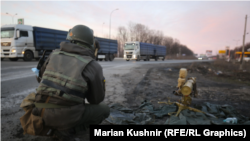 Новая атака России на Украину: первый день – в фотографиях (фотогалерея)