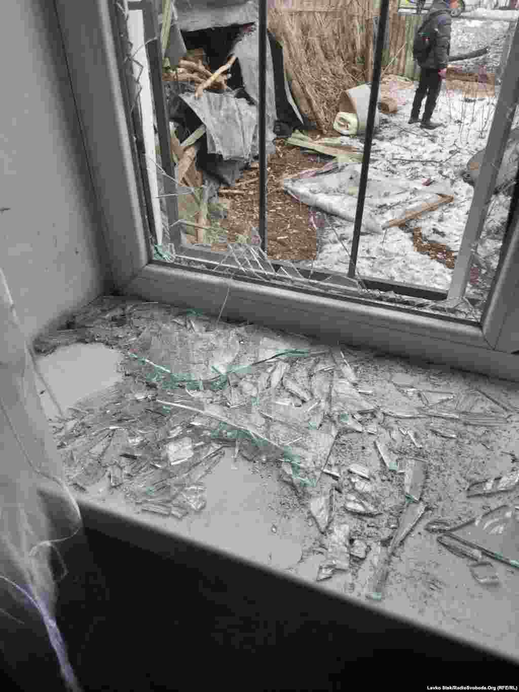 Пошкоджений також один приватний будинок – він був порожній