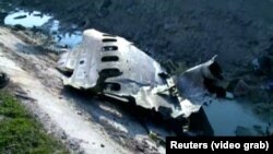 Обломки Boeing 737