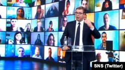 Predsednik Srbije i lider vladajuće Srpske napredne stranke (SNS) Aleksandar Vučić objavio je početak kampanje 16. maja na online konferenciji