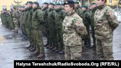 Солдаты 45-й пехотной дивизии армии США (на снимке) в начале февраля 2017 года продолжили тренировки под Львовом