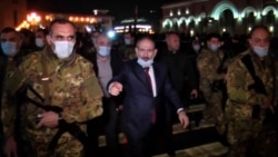 Rival Rallies In Yerevan As Armenia Reels From Nagorno-Karabakh Truce Rival Rallies In Yerevan As Armenia Reels From Nagorno-Karabakh Truce