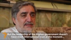Karzai Critic Abdullah Abdullah Says Government Has Little Trust  Karzai Critic Abdullah Abdullah Says Government Has Little Trust