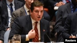 Заместитель постоянного представителя России при ООН Владимир Сафронков