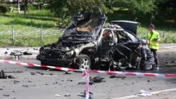 Полковник розвідки загинув внаслідок підриву машини у Києві (відео) Полковник розвідки загинув внаслідок підриву машини у Києві (відео)