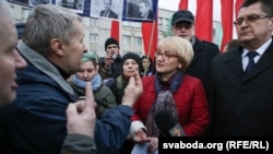 На акции в Гродно
