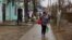 Вулиця Карла Маркса в центрі селища