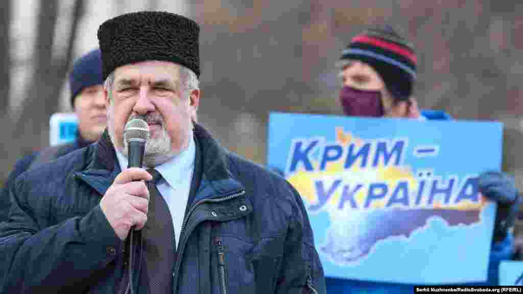 Глава Меджлиса крымскотатарского народа Рефат Чубаров 