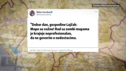 ‘Zombi’ mapa na zidu Miroslava Lajčaka ‘Zombi’ mapa na zidu Miroslava Lajčaka