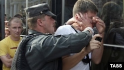 Владимир Бойка на митинге оппозиции