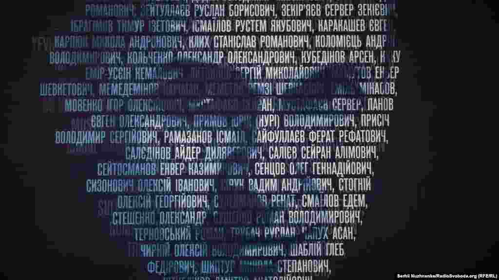 Фрагмент экспозиции «Свобода или смерть» с работами, созданными в поддержку голодающего в российской колонии украинского режиссера из Крыма Олега Сенцова. Выставка открылась в киевской галерее «ДУКАТ» 