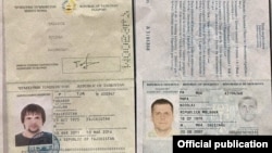 Сканы поддельных паспортов предполагаемых офицеров ГРУ, подозреваемых в причастности к взрывам в Чехии