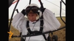 Putin Flies With Cranes Putin Flies With Cranes