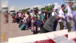 Детский «коллапс» на админгранице с Крымом (видео) Детский «коллапс» на админгранице с Крымом (видео)