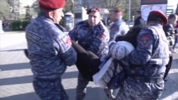 Protesters Arrested As Sarkisian Elected Armenian Prime Minister Protesters Arrested As Sarkisian Elected Armenian Prime Minister